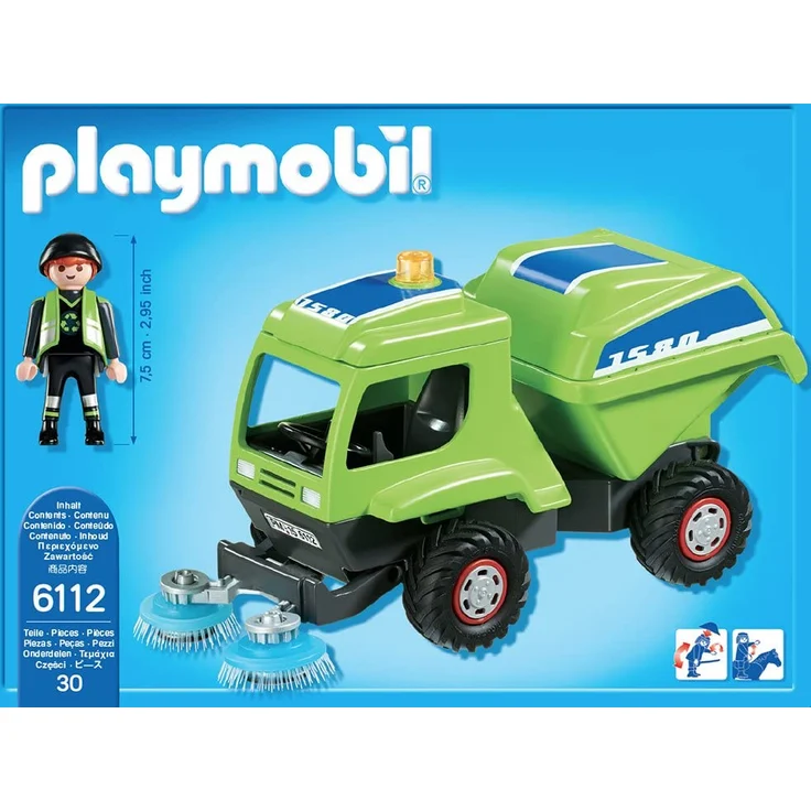 Playmobil 6112 - City-Kehrmaschine – Bild 3
