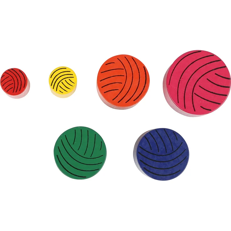 small foot 7783 Balancierkatze aus Holz, schult die Konzentration, Geschicklichkeit und Feinmotorik, ab 3 Jahren – Bild 3