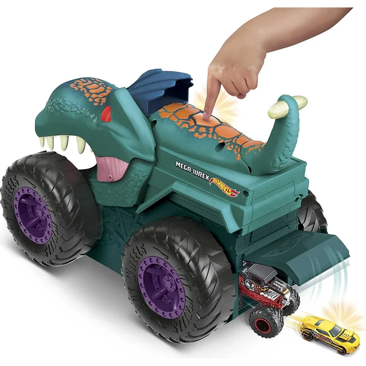 Hot Wheels Monster Trucks GYL13 Fahrzeug-Set 4 Jahr(e) AA Kunststoff Mehrfarbig – Bild 7