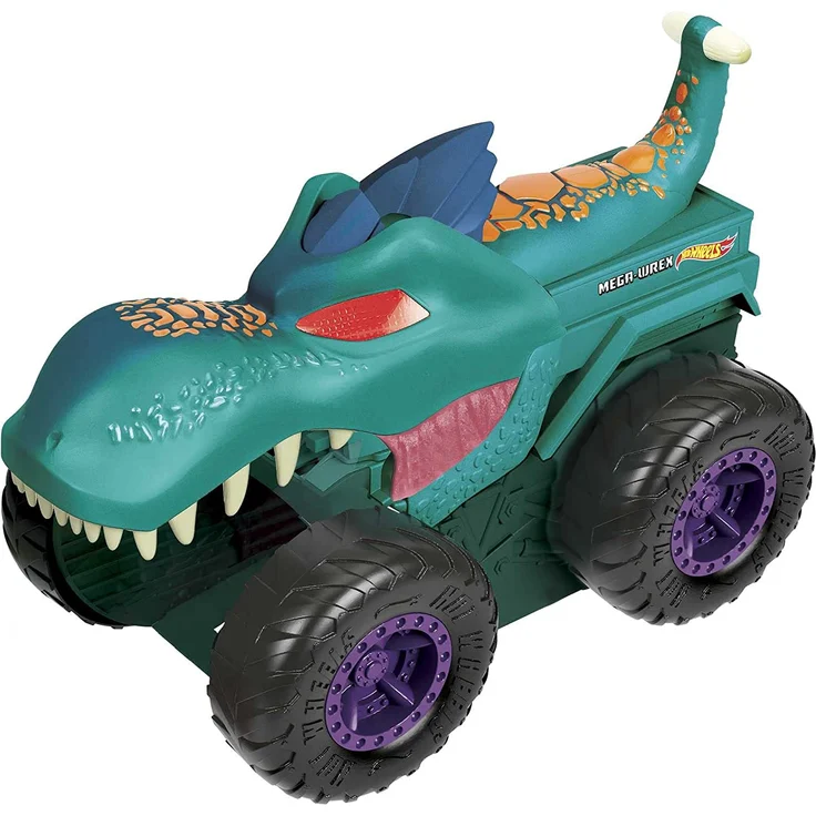 Hot Wheels Monster Trucks GYL13 Fahrzeug-Set 4 Jahr(e) AA Kunststoff Mehrfarbig – Bild 3