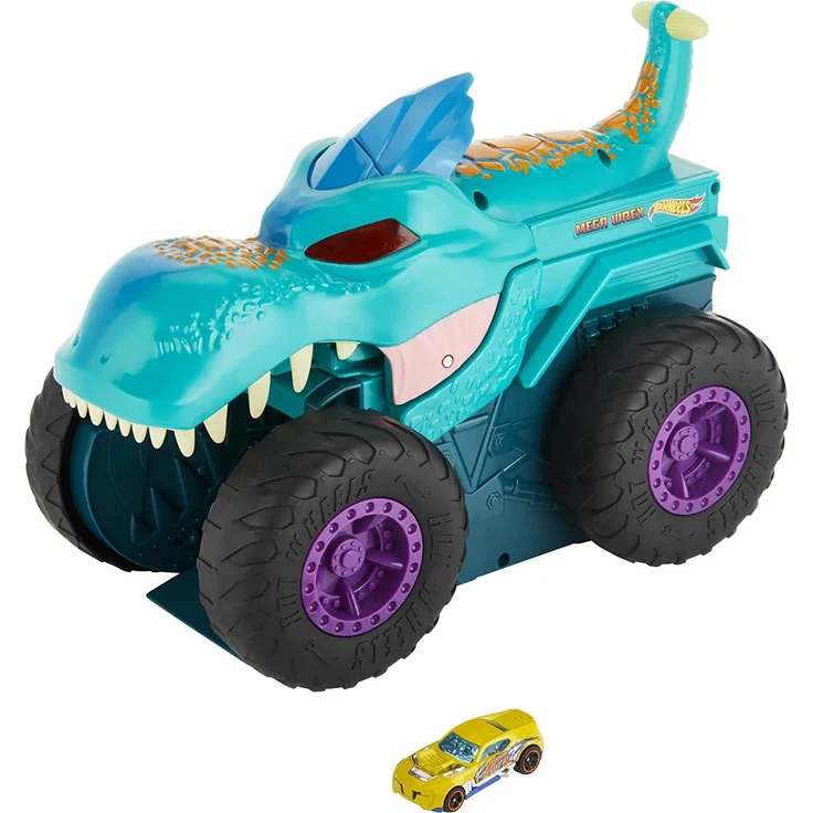 Hot Wheels Monster Trucks GYL13 Fahrzeug-Set 4 Jahr(e) AA Kunststoff Mehrfarbig – Bild 1