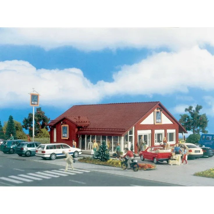 Vollmer 43658 H0 Supermarkt ALDI Süd