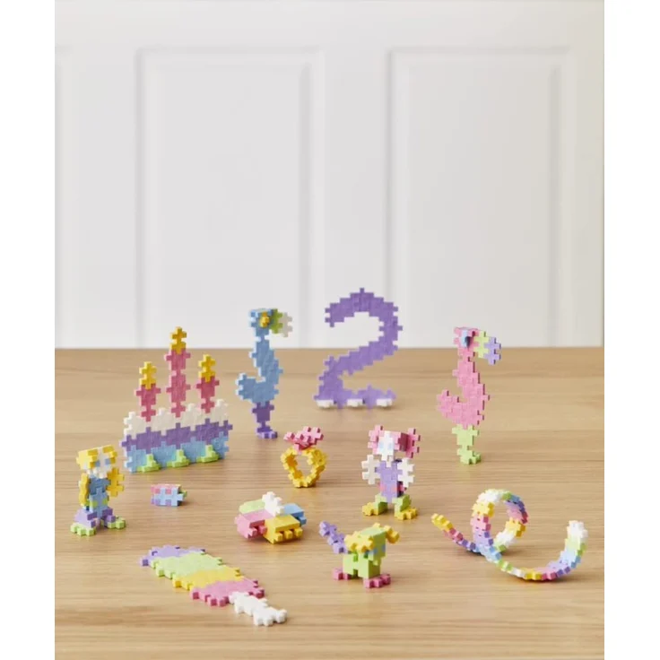 Plus-Plus 9603352 Geniales Konstruktionsspielzeug, Open Play Pastel, Bautsteine-Set, 300 Teile – Bild 5
