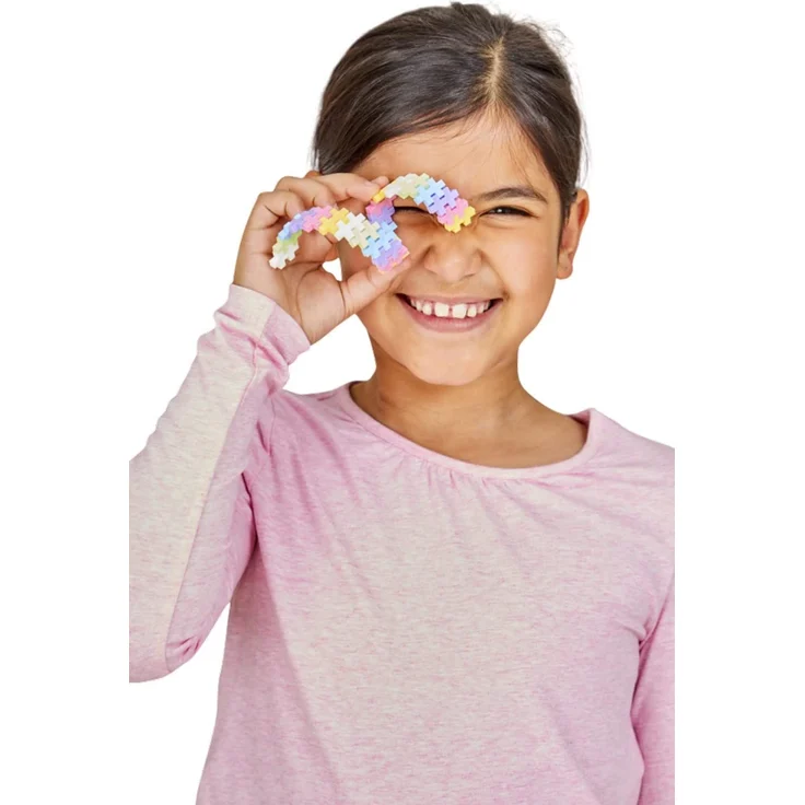 Plus-Plus 9603352 Geniales Konstruktionsspielzeug, Open Play Pastel, Bautsteine-Set, 300 Teile – Bild 3