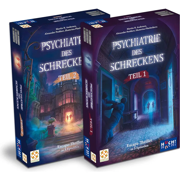 Psychiatrie des Schreckens (Spiel). Tl. 1+2