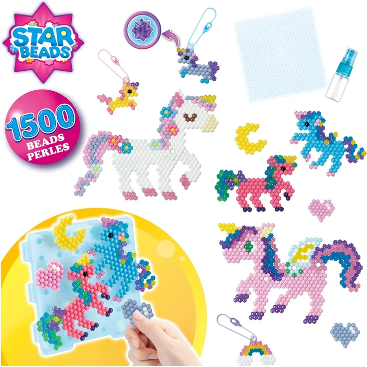 Aquabeads 31944 Mystisches Einhorn Bastelset – Bild 2