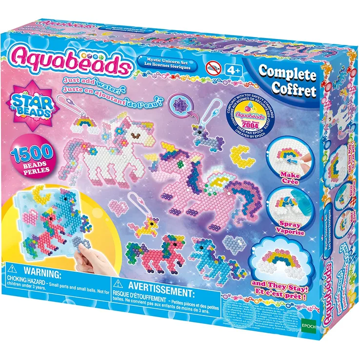 Aquabeads 31944 Mystisches Einhorn Bastelset