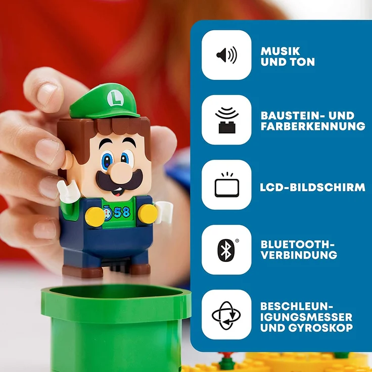 LEGO® Super Mario 71387 - Abenteuer mit Luigi - Starterset – Bild 3