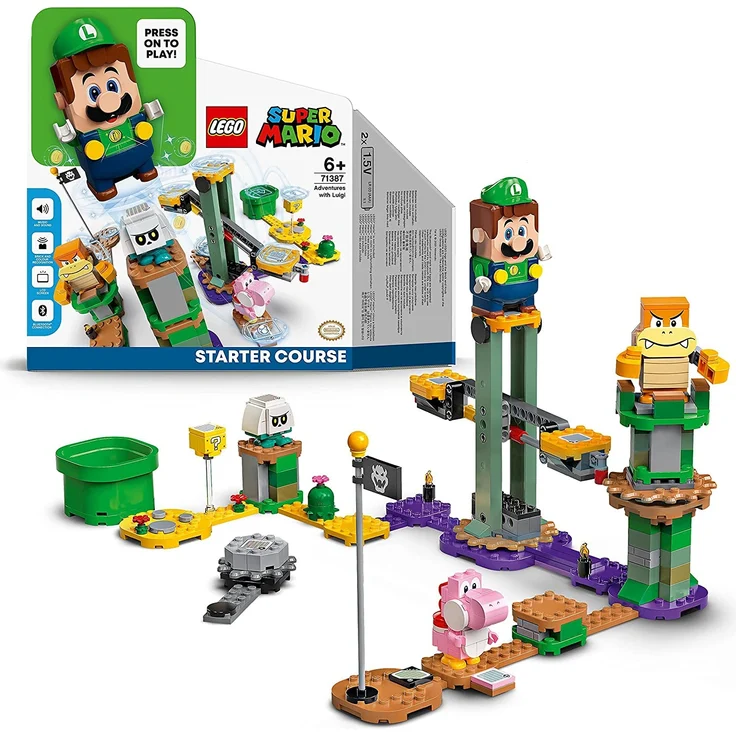 LEGO® Super Mario 71387 - Abenteuer mit Luigi - Starterset – Bild 1