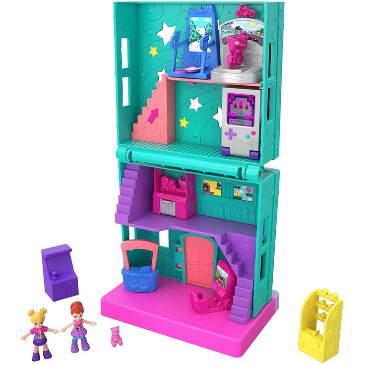Mattel Polly Pocket Pollyville Spielhalle