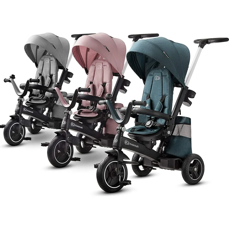 Kinderkraft Dreirad Easytwist - Midnight Green – Bild 16