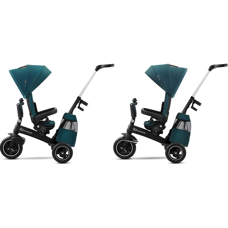 Kinderkraft Dreirad Easytwist - Midnight Green – Bild 14