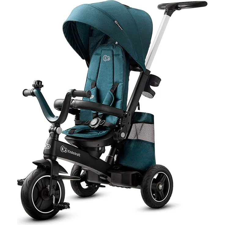 Kinderkraft Dreirad Easytwist - Midnight Green