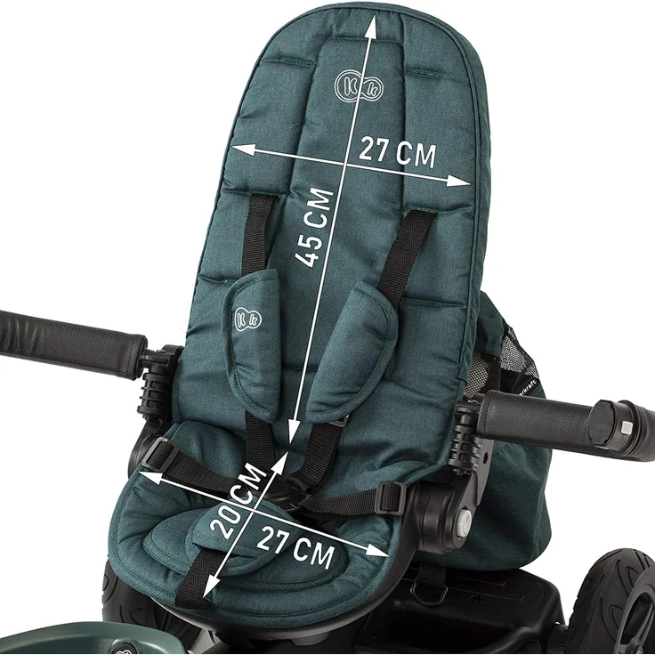 Kinderkraft Dreirad Easytwist - Midnight Green – Bild 9