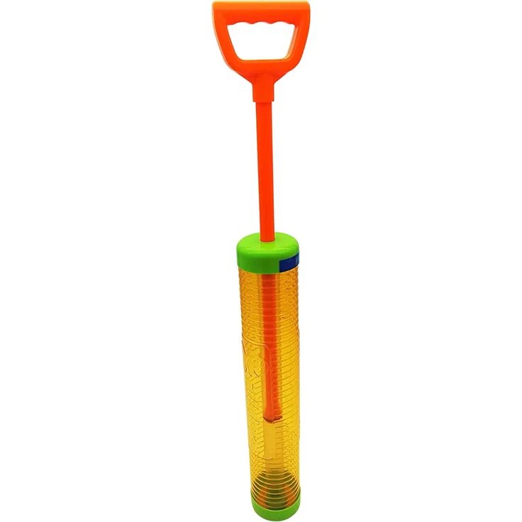 alldoro 60111 Water Shooter, Wasserspritze ca. 45 cm lang, schießt bis zu 12 m weit, Orange – Bild 3