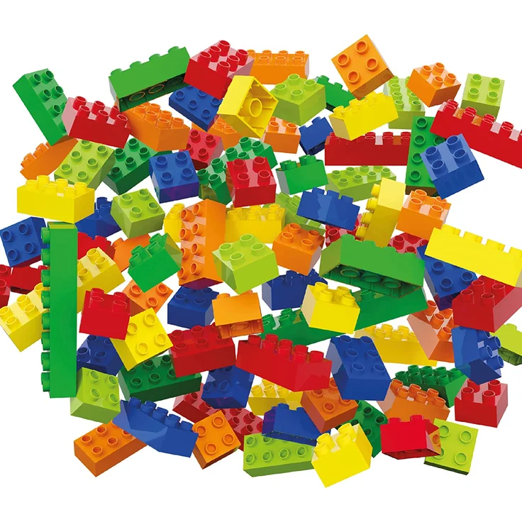 Hubelino 400390 bunte Bausteine Box (120-teilig) – Bild 2