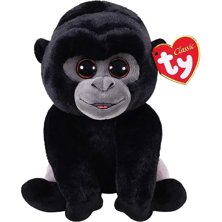 TY 96326 BO, Silberrücken Gorilla 20cm, Classic, schwarz