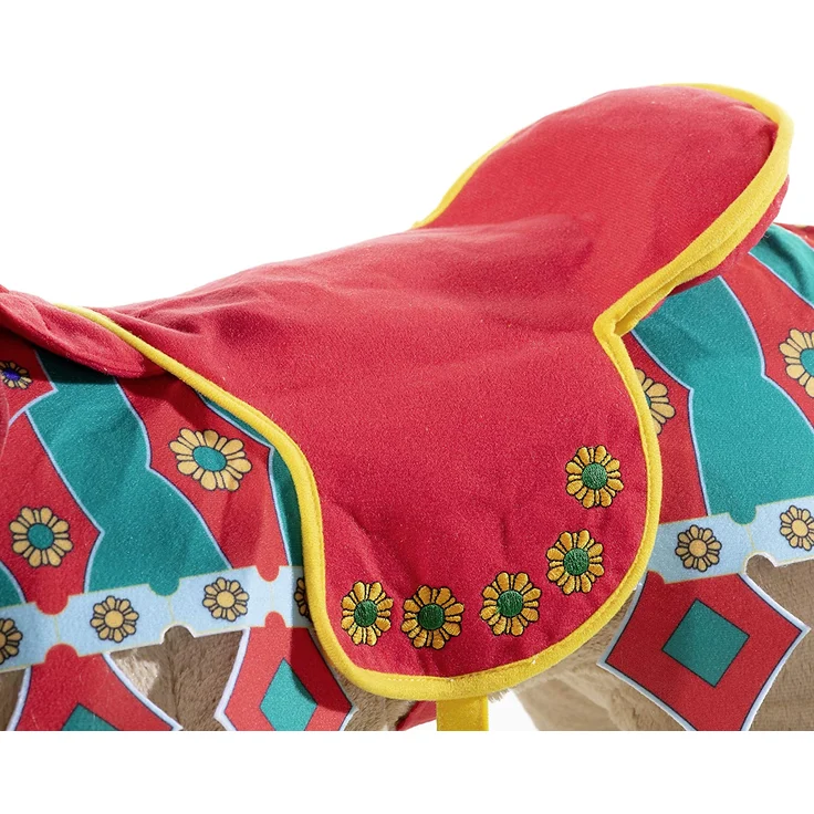 Karussellpferd beige mit Sound - Standpferd – Bild 3