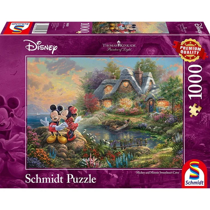 disney Mickey & Minnie Carton Puzzle 1000 Teile