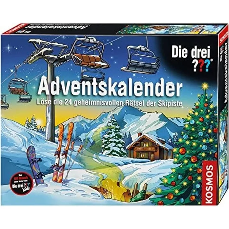 Kosmos 631154 - Die drei ??? Adventskalender 2016 - Löse die 24 geheimnisvollen Rätsel auf der Skipiste