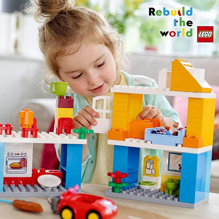 LEGO Duplo 10835 - Familienhaus, Spielzeug für drei Jährige – Bild 5