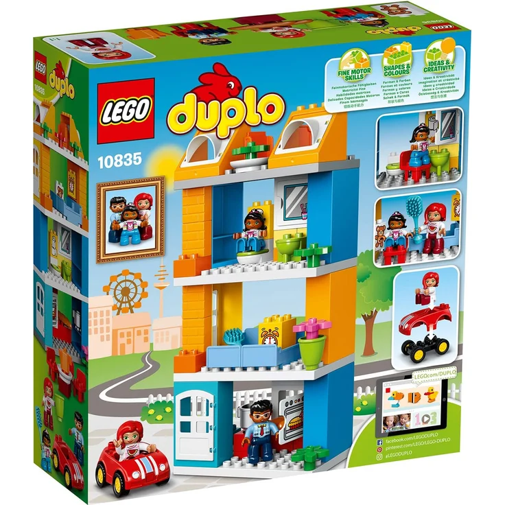 LEGO Duplo 10835 - Familienhaus, Spielzeug für drei Jährige – Bild 6