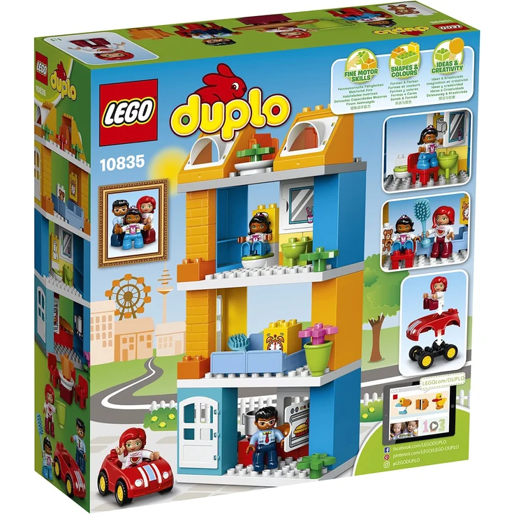 LEGO Duplo 10835 - Familienhaus, Spielzeug für drei Jährige – Bild 9
