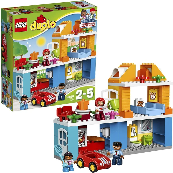 LEGO Duplo 10835 - Familienhaus, Spielzeug für drei Jährige – Bild 1