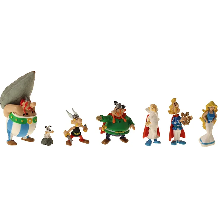 Plastoy SAS PLA70385 - Asterix: Tube Asterix Dorfbewohner, 7 Figuren - Preisvergleich – Bild 2