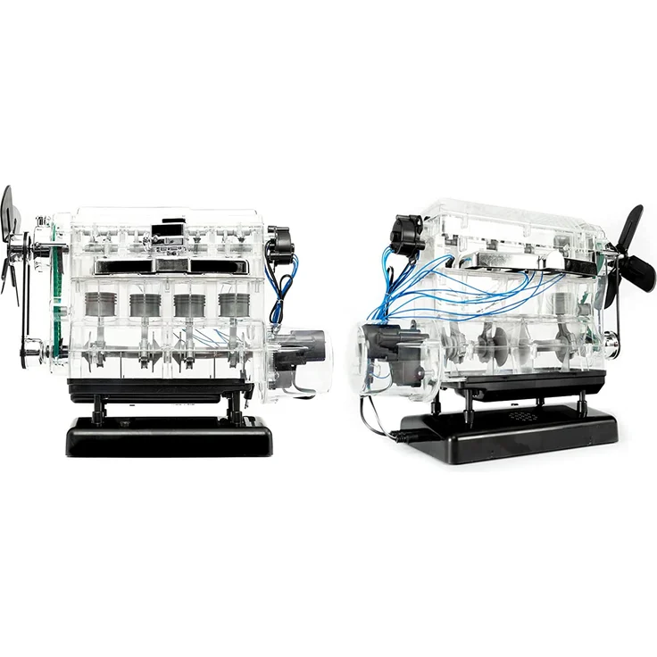 Franzis 4-Zylinder-Motor - Der große Technikbausatz, Maßstab ca. 1:3 – Bild 4