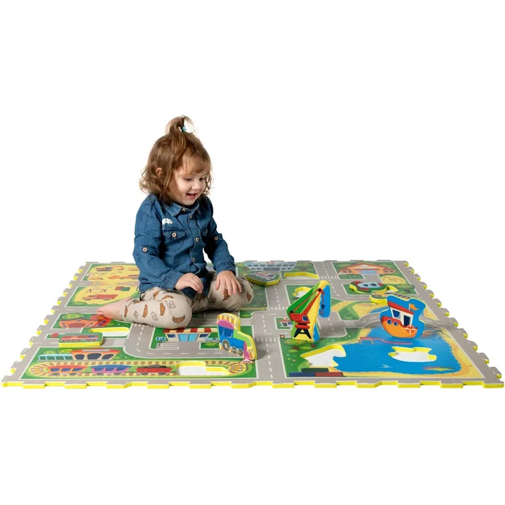 Hakuna Matte Puzzlematte - City (120 x 120 cm) – Bild 5