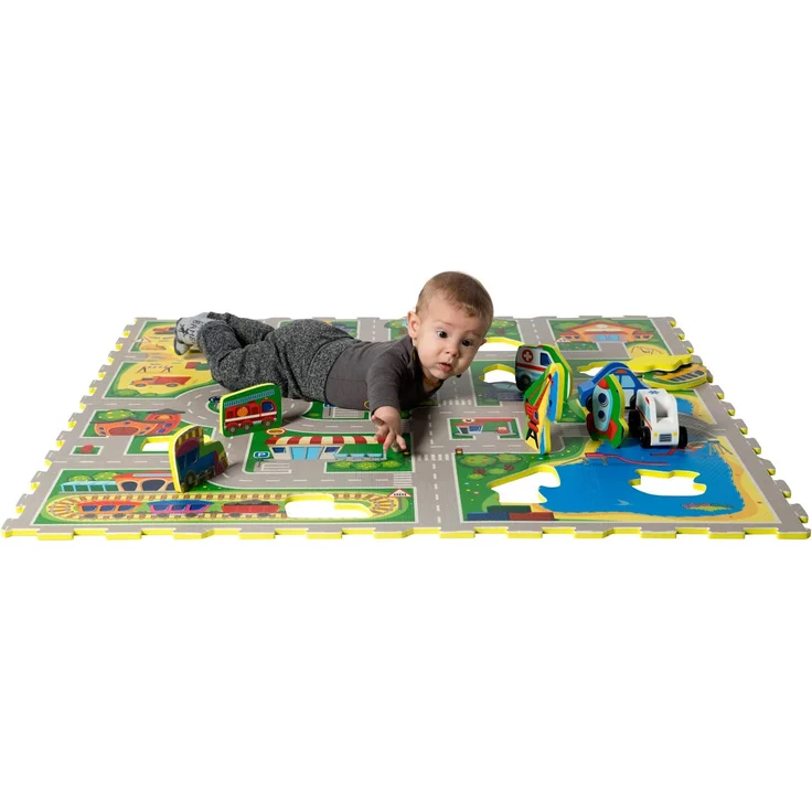 Hakuna Matte Puzzlematte - City (120 x 120 cm) – Bild 9