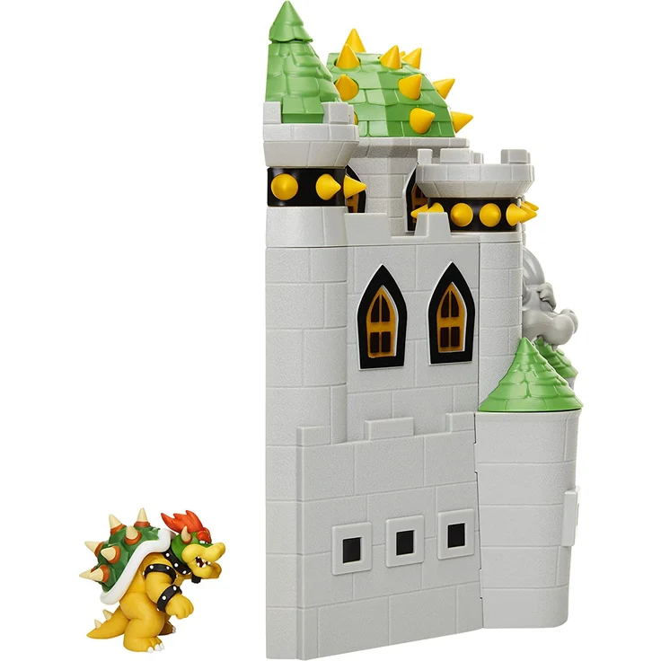 Super Mario - Spielset - Deluxe Bowser's Castle - mit Bowser Figur - Preisvergleich – Bild 14