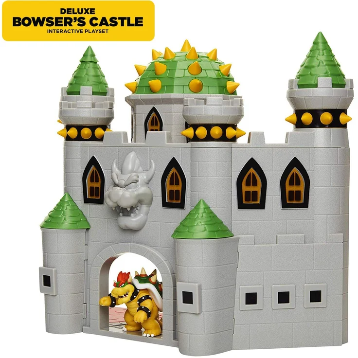 Super Mario - Spielset - Deluxe Bowser's Castle - mit Bowser Figur - Preisvergleich – Bild 3