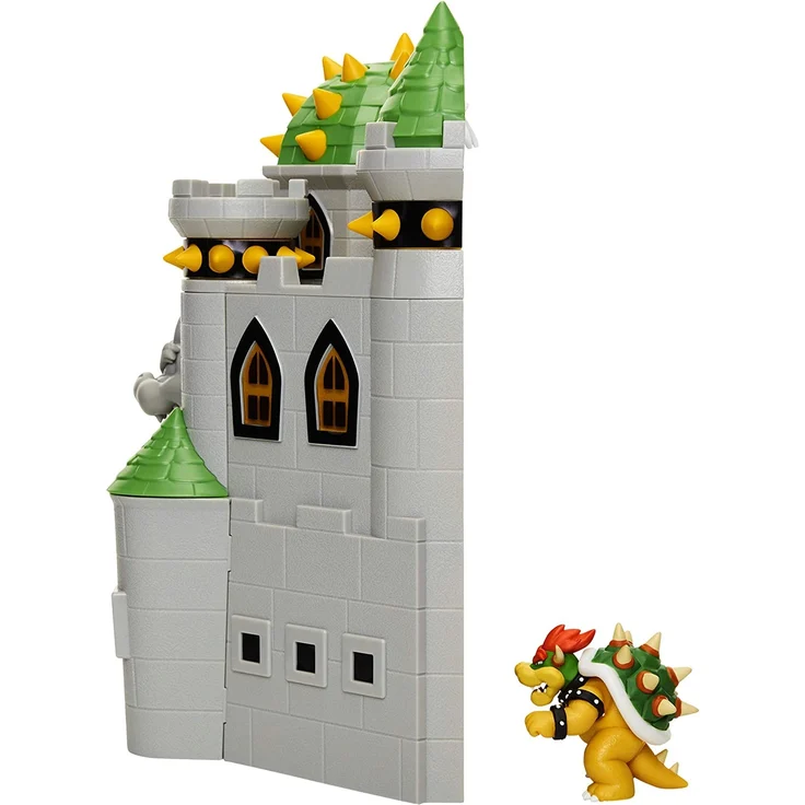 Super Mario - Spielset - Deluxe Bowser's Castle - mit Bowser Figur - Preisvergleich – Bild 15