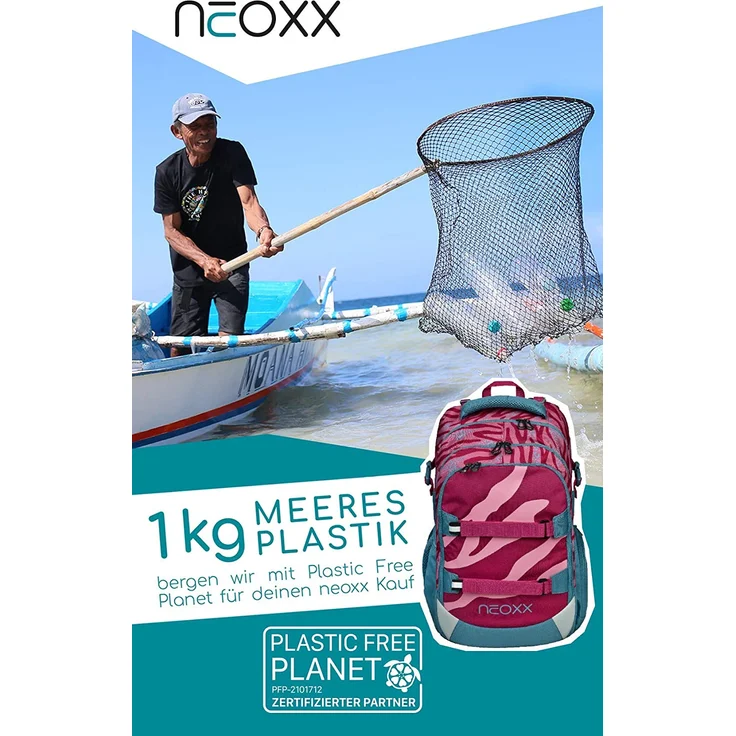 Scooli Schulrucksack Neoxx Active - Motiv: Mint To Be, 45 cm, 30 Liter, 0,98 kg - Farbe: bunt – Bild 5