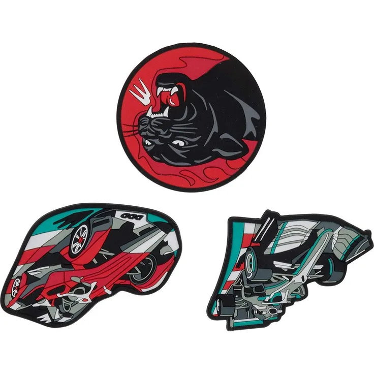 DerDieDas Wechselbuttons 3-TLG. SPEED POWER