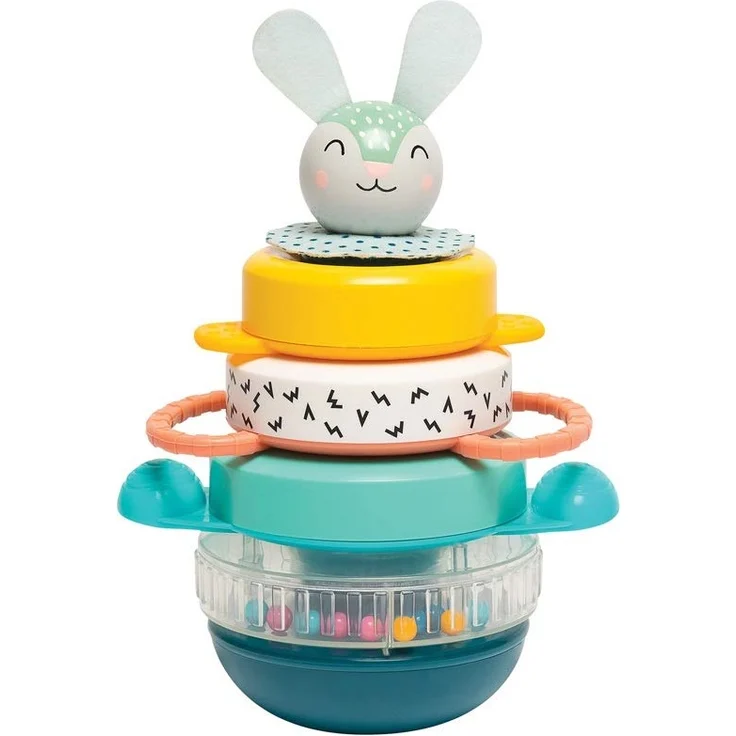 Taf Toys 12445 - Stapelpyramide Hase – Bild 1