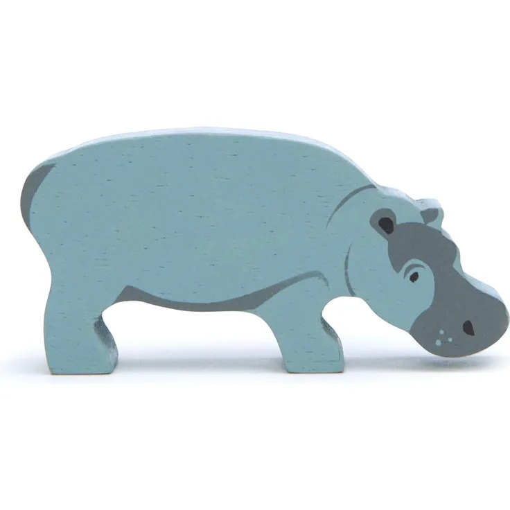 TENDERLEAFTOYS 11792 Holztier Nilpferd (MQ6)