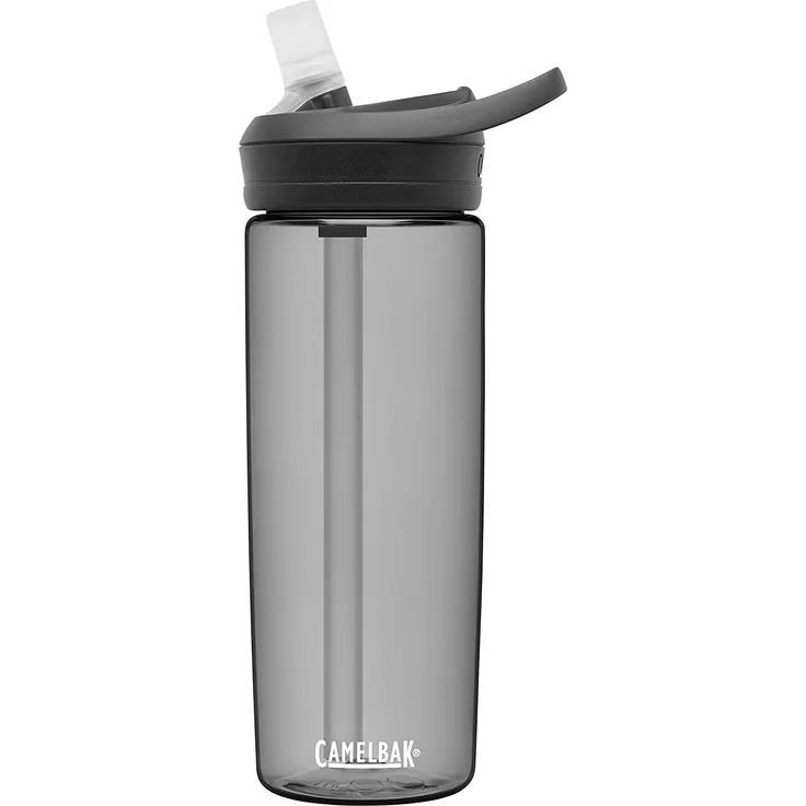 Camelbak Eddy+ 0. 6l Charcoal, Größe 600 ml - Becher & Trinkflaschen, Farbe Schwarz