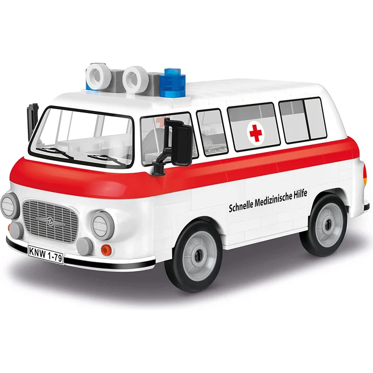 COBI 24595 Youngtimer BARKAS B1000 Krankenwagen 157 blocks – Bild 3