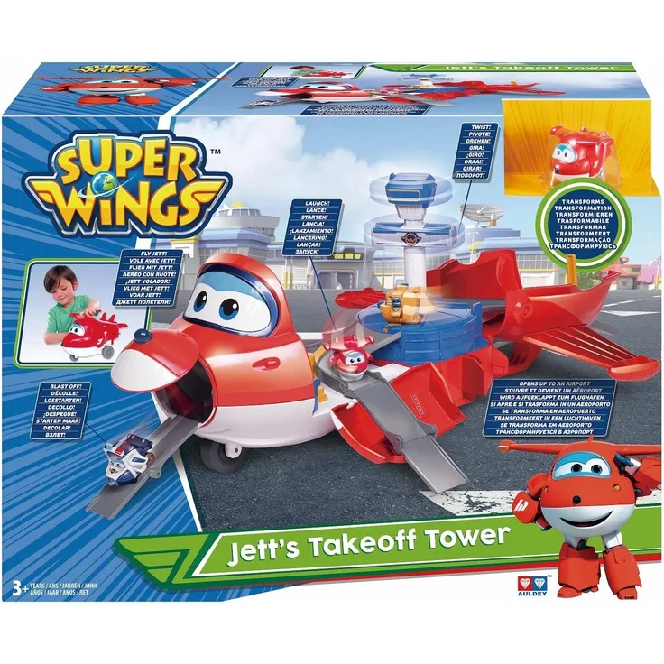 Super Wings - Jett's Take-off Tower - Spielset