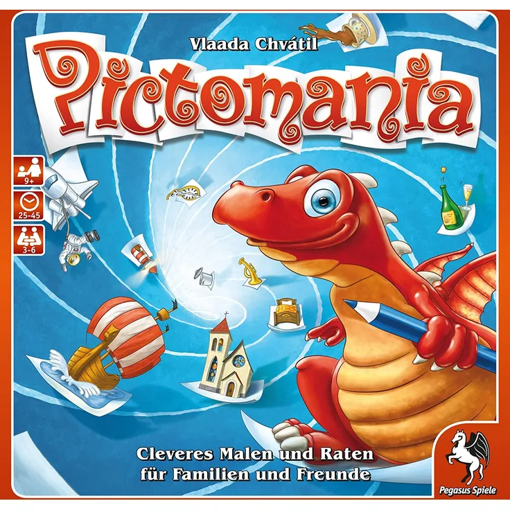 Pegasus Spiele 54305G - Pictomania, Revised Edition