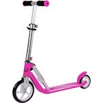 HUDORA 14201 'Little BigWheel' Scooter, ab 3 Jahren, höhenverstellbar bis 74 cm, klappbar, max. belastbar bis 100 kg, magenta