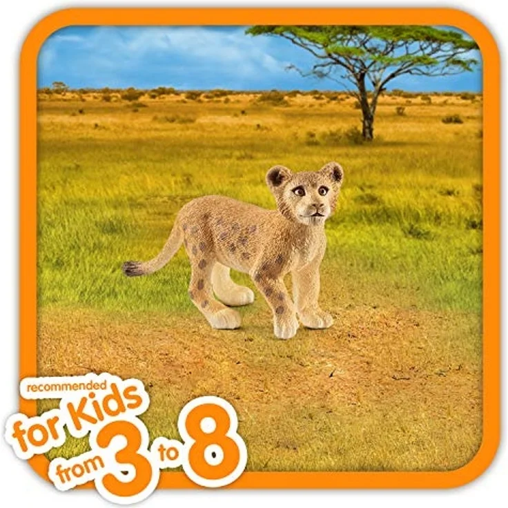 Schleich Spielfigur Löwenjunges - Preisvergleich – Bild 2