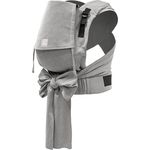 Stokke Limas Babytrage Plus - Grey Melange - Halfbuckle - Mitwachsende Babytrage Für Babys von Größe 56/62 bis 104 cm (4 bis 18 kg) - Kombination aus Tragetuch und Komforttrage