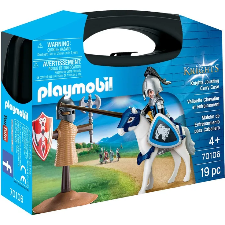Playmobil 70106 Ritter- und Trainingskoffer