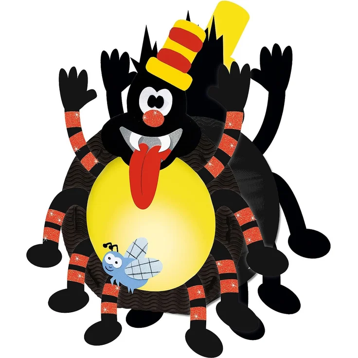 Laternen-Bastelset Spinne – Bild 2