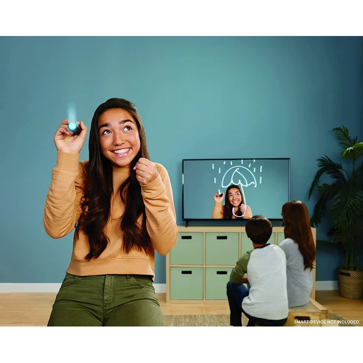 Mattel Games Pictionary Air Family Drawing Game, Links zu Smart Devices, Geeignet für Spieler ab 8 Jahren – Bild 2