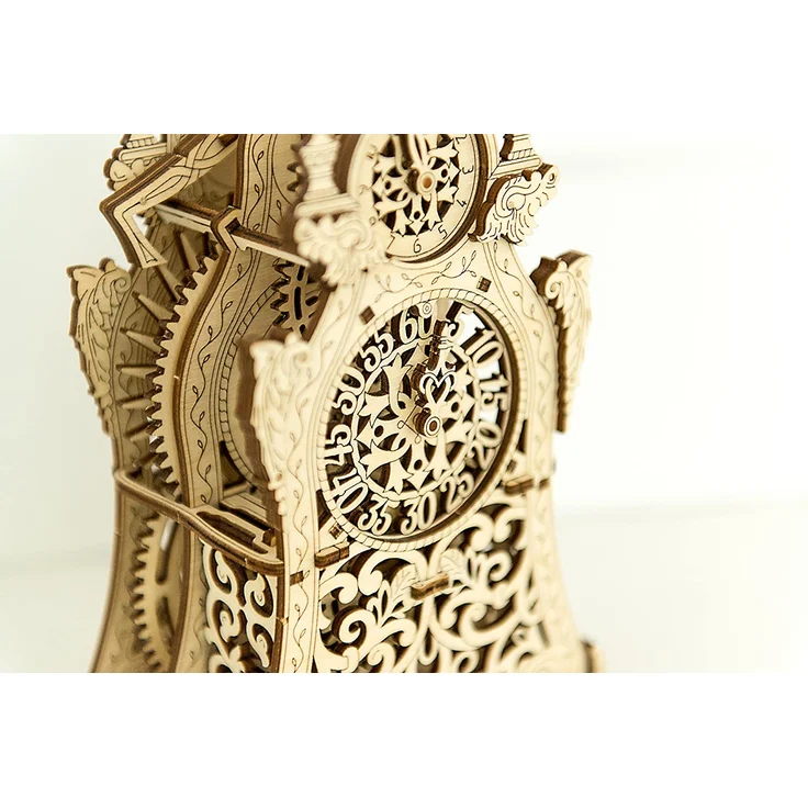 modellbausatz Magic Clock Holz natur 149-teilig – Bild 4